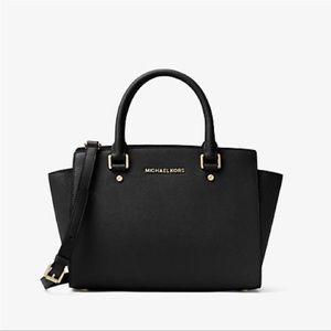 Michael Kors Selma Handbag Black